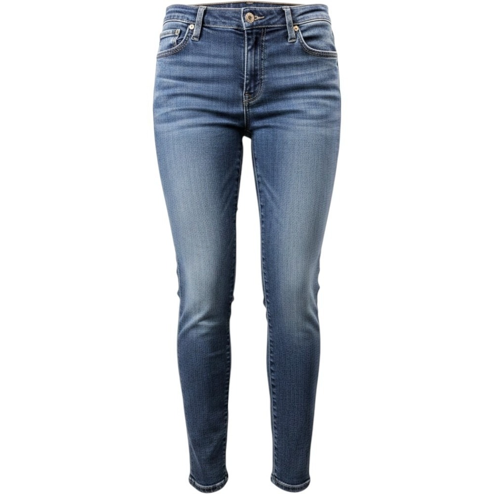 AG Adriano Goldschmiedโ 26R Jeans Blue Legging Ankle Super Skinny Stretch